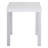 High Gloss  Chrome End Table