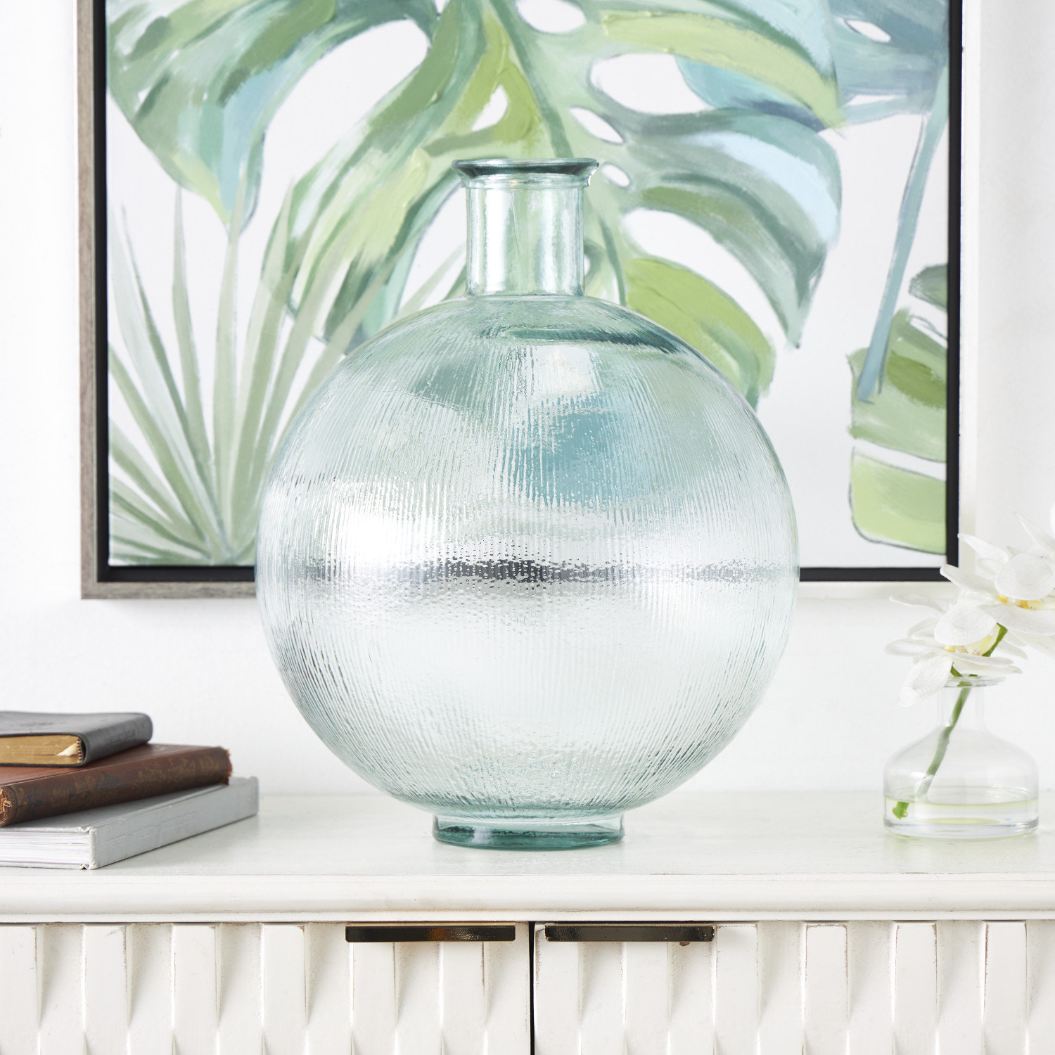 Eugenia Handmade Table Vase, Clear