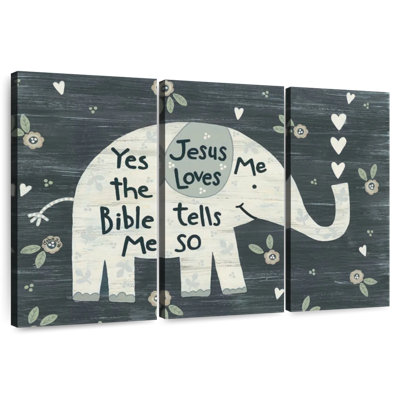 Tergel Jesus Loves Me Elephant