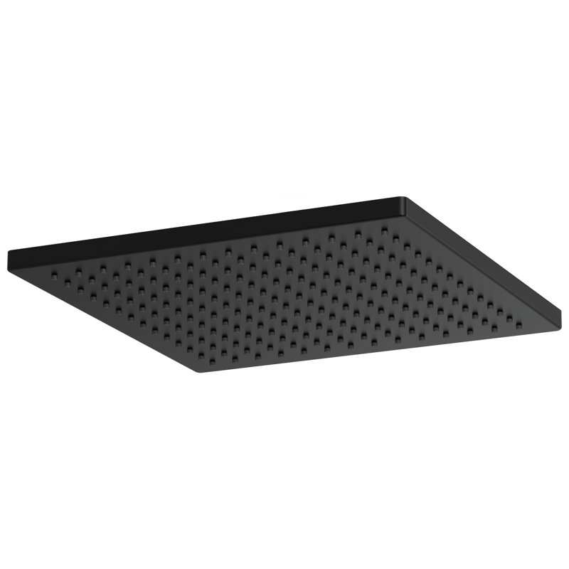 Essential™ Rain Adjustable Shower Head, 2.5 GPM, Matte Black