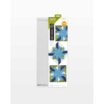 Jump in and start creating with September’s Die to Try – just add fabric and your GO! Fabric Cutter! The GO! Whirling Star-12" Finished Die w/ Mat includes: GO! Whirling Star-12" Finished (55603)GO! Cutting Mat-6 x 24 (55138)
