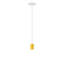 Lougens 1 - Light Yellow Single Pendant