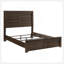 Lit de panneau de lit de style rustique pleine grandeur 1pc-1316945484