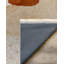 Tapis à motif numérique beige en coton et polyester à imprimé numérique Elara Collection-108013942