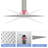 10" Square Rainfall Shower Head, Wall/Ceiling Mounted-118580216