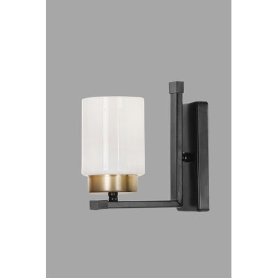 Manufactured Wood Swing Arm Sconce