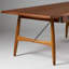 Bureau d'écriture en bois de frêne rétro-1974798568