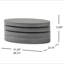 Table basse rotative moderne