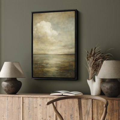 Art mural encadré, rétro, antique et classique pour chambre à coucher - 16 po x 24 po