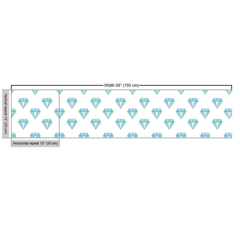 Chloi Pattern of Diamond Motif with Geometric Elements Multi-Purpose Fabric