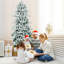Arbre de Noël artificiel enneigé 7 pi