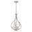Alloy Ribbons 3-Light Candle-Style Dimmable Chandelier