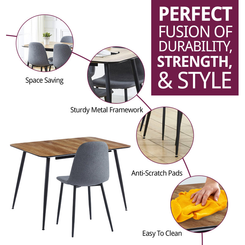 Mose 4 - Person Extendable Dining Set