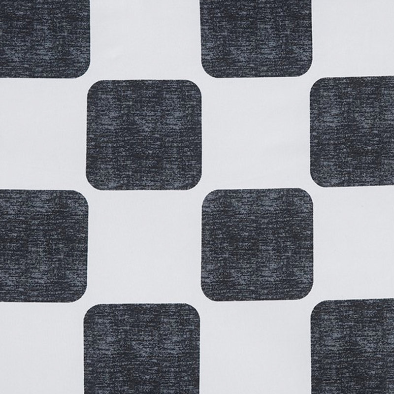 Édredon simple / simple en microfibre à carreaux TG