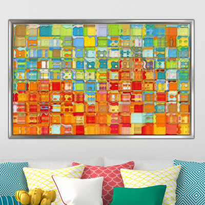 «Tile Art # 4 2012», reproduction d'art sur toile
