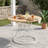 47-Inch Farmhouse Rustic Round Dining Table For 4, Natural Textured Solid Wooden Tabletop With Smooth Waterproof Anti-Scratch Easy-To-Clean Surface-2033947841