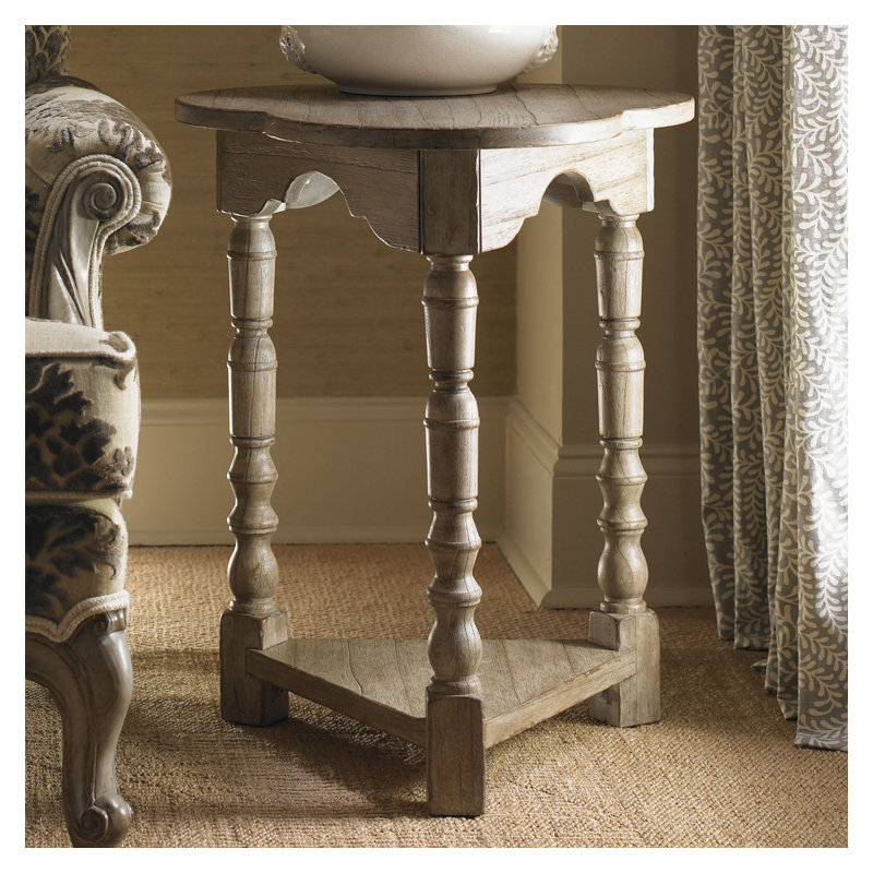 Table de chevet Twilight Bay Bailey, Gris taupe doux texturé délavé