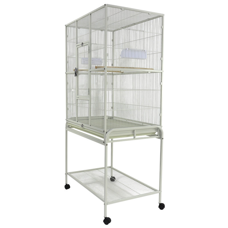 13120 Cage de vol et support 31 po x 20 po, Blanc
