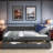 Othon Upholstered Tufted Daybed with Drawers and Copper Nail on Waved Shape Arms-143037759-143037757