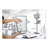 DURAFRAME Note Sign Holder, 8 1/2" X 11", Silver Frame