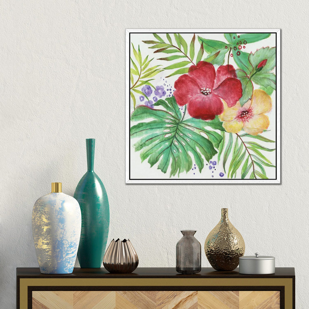 Tropical Blooms von Tava Studios - Galerie-verpackte Leinwand Giclée