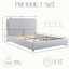 Lit nuage bouclé doux de style crème-5293425-19393871