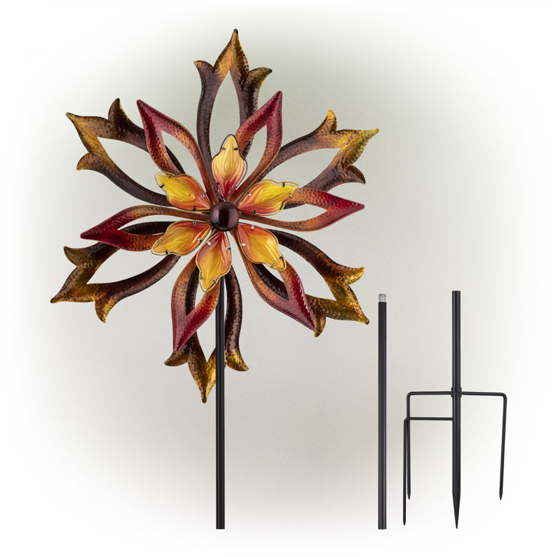 Rotateur d’hélice à fleur flamme Cathie