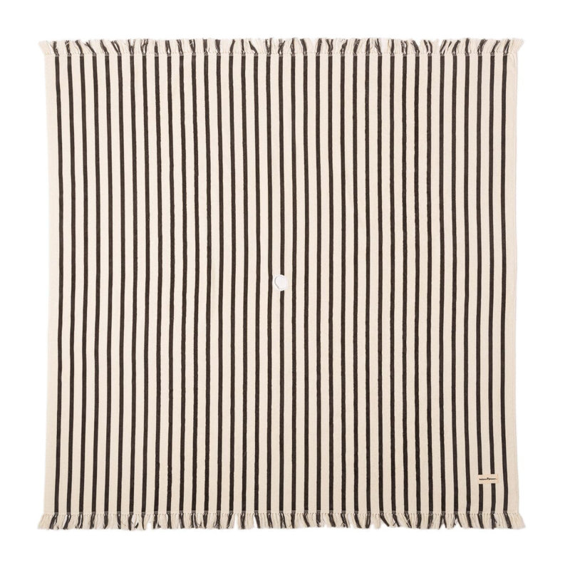 Beach Blanket, Black/White
