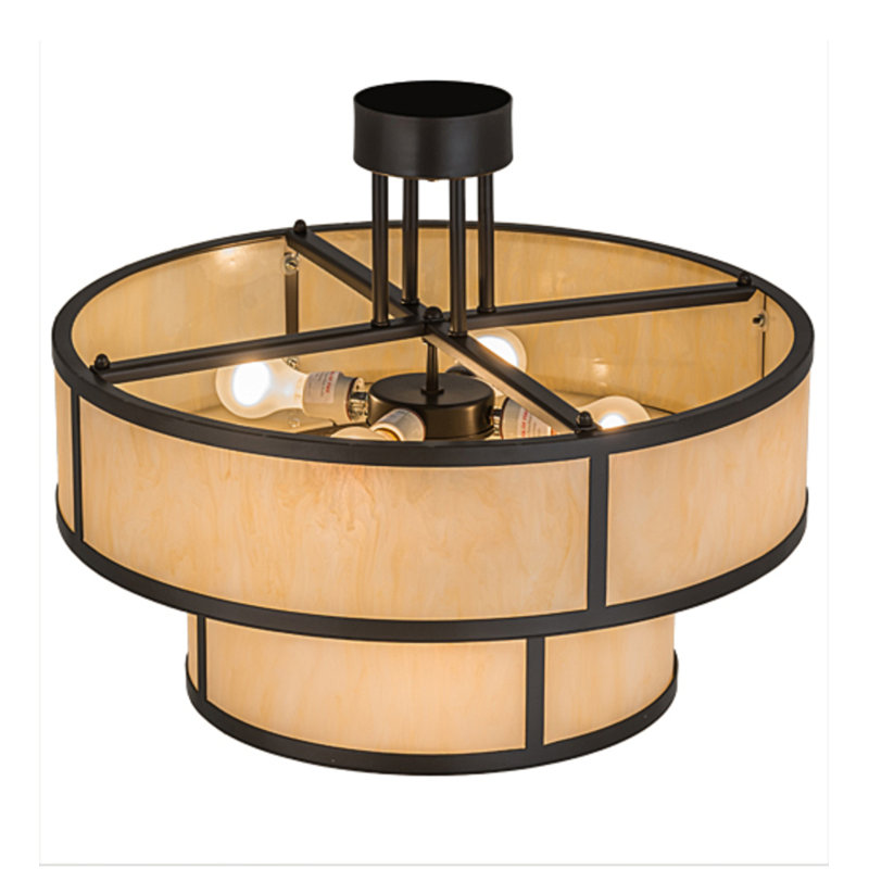 Jayne 6 - Light Semi Flush Mount