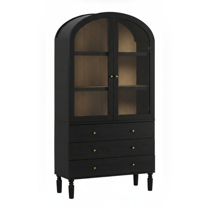Bibliothèque moderne Holzhauer, Noir