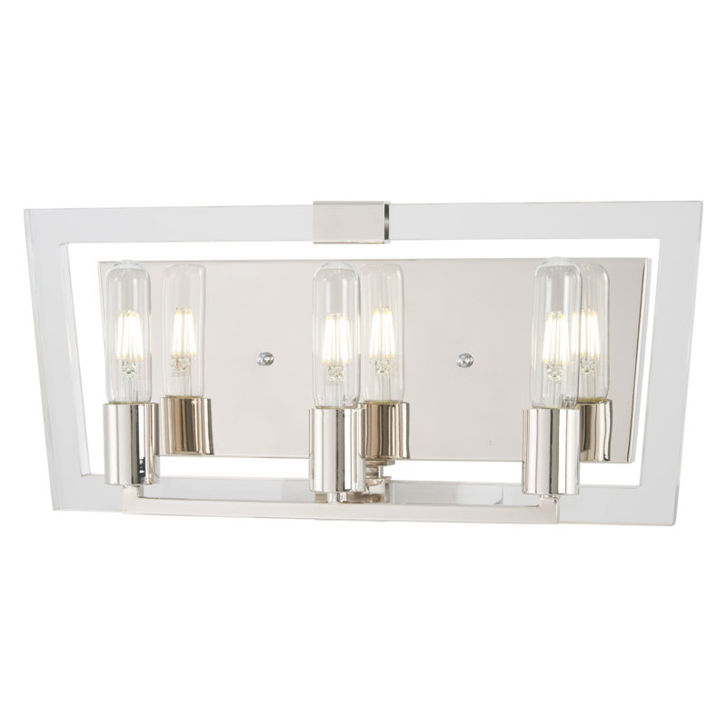 Éclairage pour meuble-lavabo 3 lumières crystal Priestley