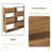 Foldable bookshelf