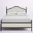 Alaja Upholstered Platform Metal Four Poster Bed-1572918633-1572918636