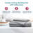 Sleepgram Viscose from Bamboo Cal King Bed Sheet Set w/2 Pillowcases-101921063