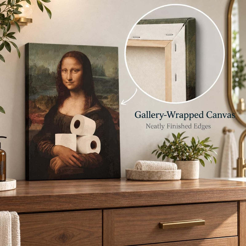 1 Piece Wrapped Canvas Wall Art, 60cm H x 40cm W