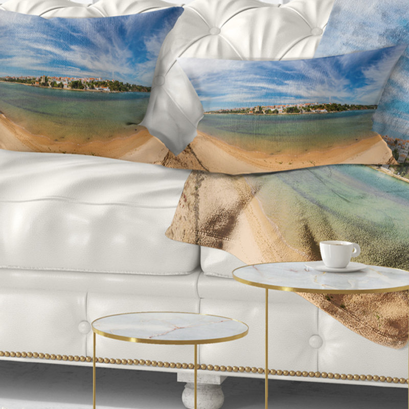 Coussin lombaire en portugais pour village mer