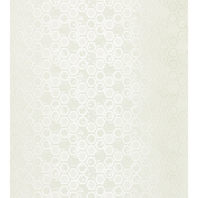 Rouleau de papier peint Hexagon Inspiration, Ivoire