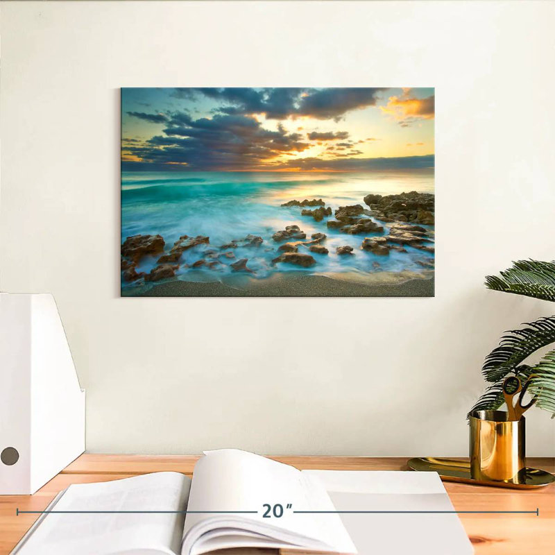 Gillard Ocean Sunrise Hues, H 8 po x l 12 po