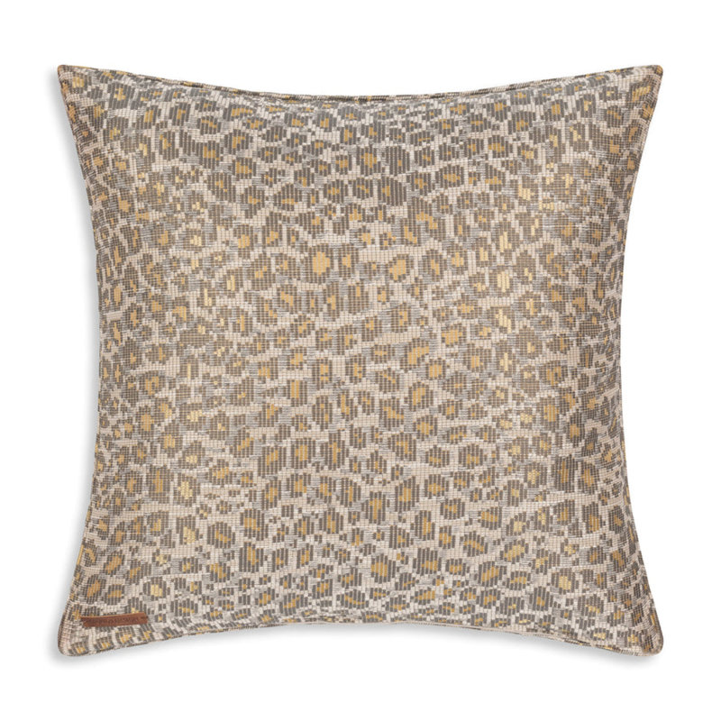 Coussin décoratif Cloud9, Imprimé animal doré / gris