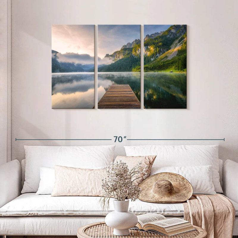 Alvord Gosauseen Lake, H 28 po x l 45 po