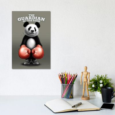 The Guardian Panda by Adam Lawless - Wrapped Canvas Gallery-Wrapped Canvas Giclée