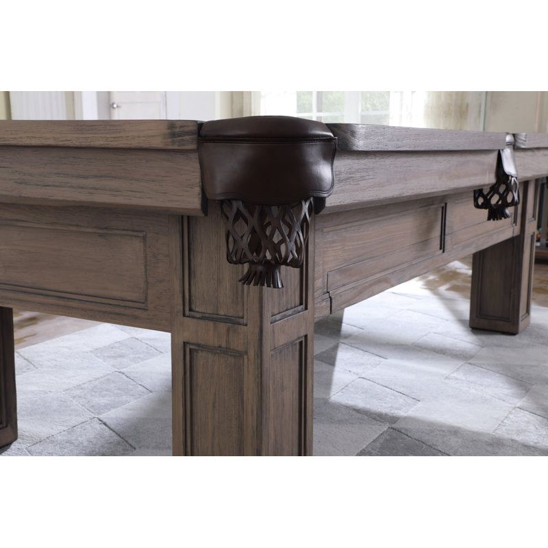 Cooper Creek 8' Slate Pool Table with Professional Installation Included, Titanium