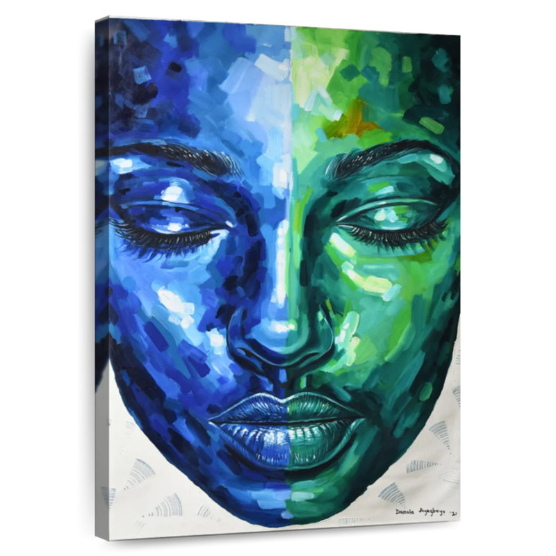 Leisha, l'autre côté II, H 39 po x l 26 po
