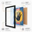 Hand of Power Graphic Design - Framed Print-1731612858-1731612852
