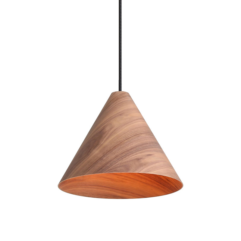 Luminaire suspendu 1 lumière Aelicia Hanrahan, Brun