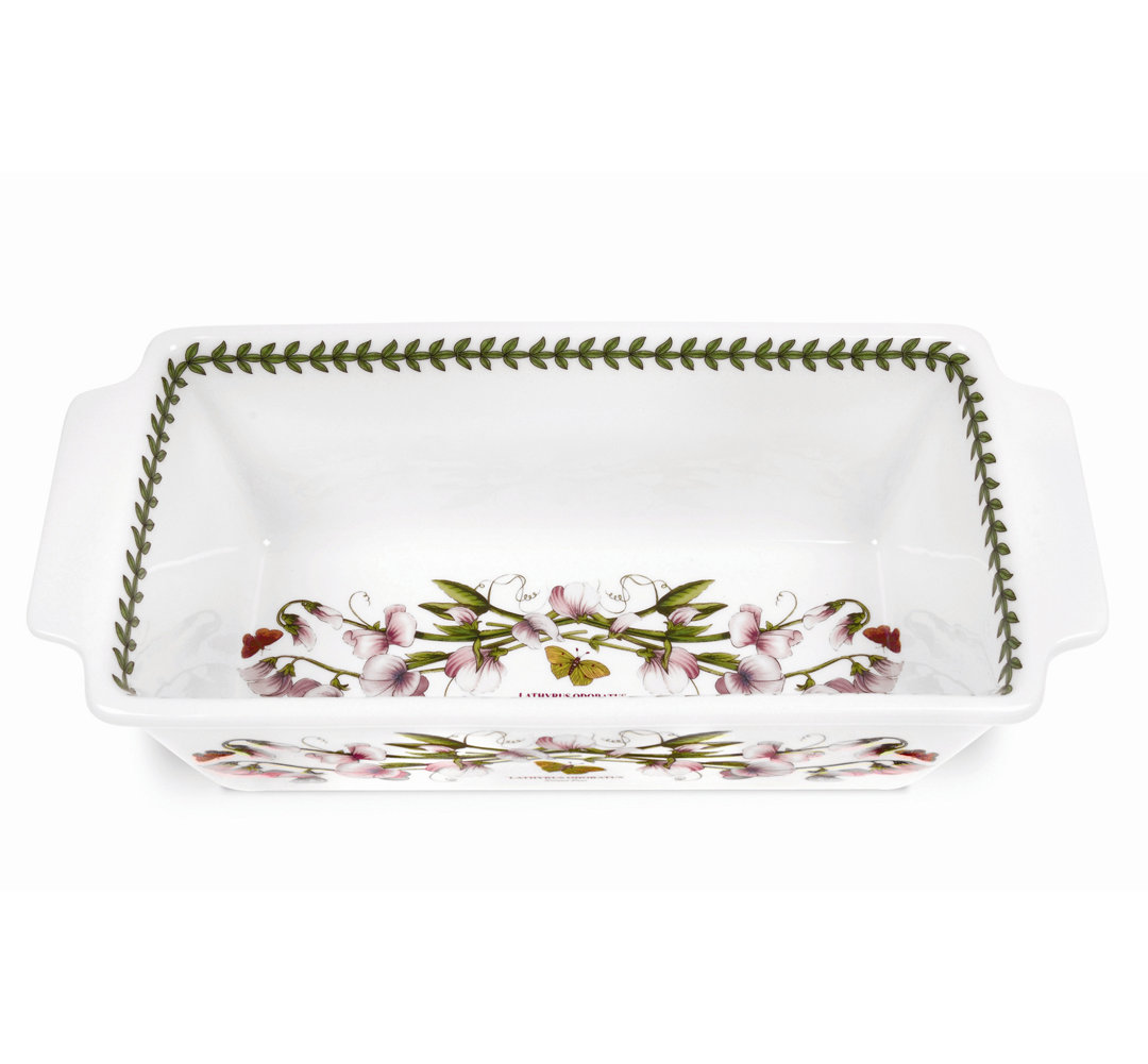 Portmeirion Botanic Garden Meatloaf Dish 2 Lb Portmeirion