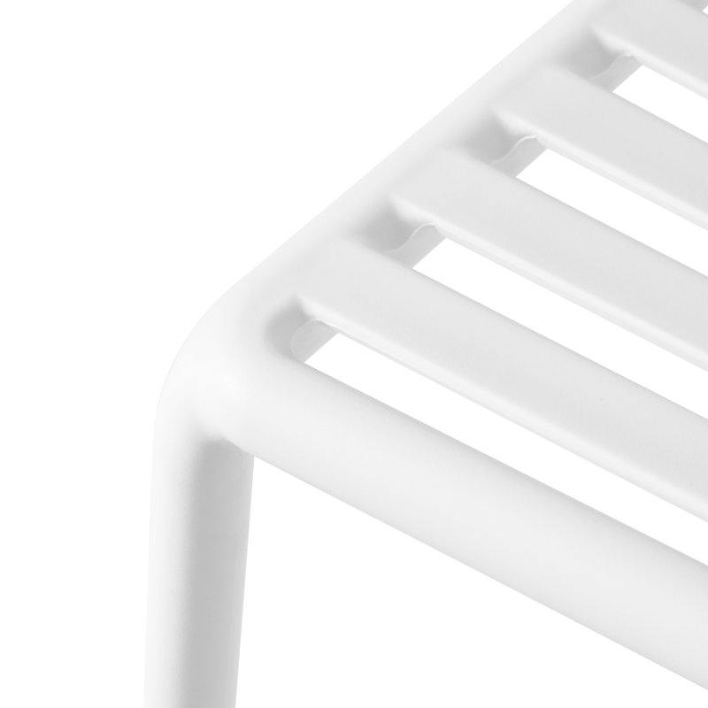 Chaise d'appoint de salle à manger Delron, Blanc