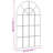 Naveela Iron Arch Wall Mirror-530449644