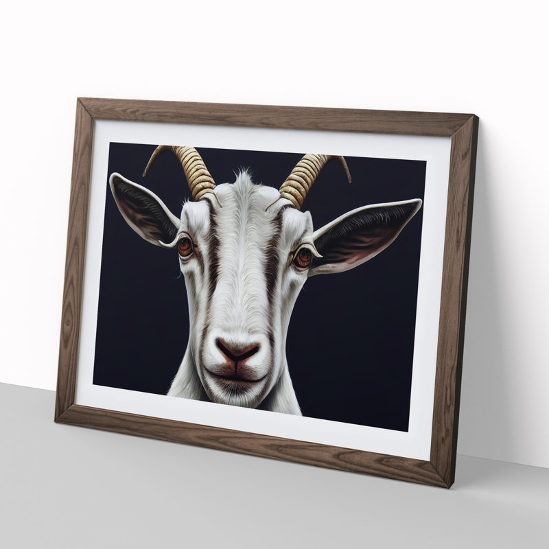Goat Portrait Vol.2 - Single Picture Frame Print