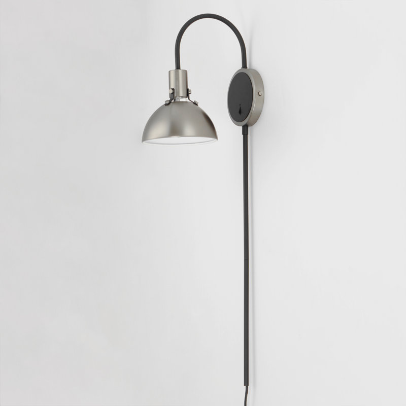 Schulter Steel Barn Light, Silver